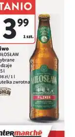 Intermarche Piwo MIŁOSŁAW wybrane rodzaje oferta