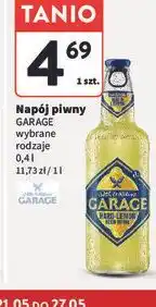 Intermarche Napój piwny GARAGE wybrane rodzaje oferta