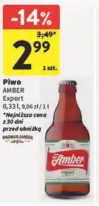 Intermarche Piwo AMBER Export oferta
