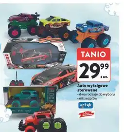 Intermarche Auto wyścigowe sterowane, dwa rodzaje do wyboru, mix wzorów oferta