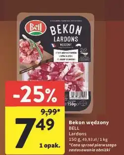 Intermarche Bekon lardons wędzony Bell Polska oferta