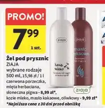 Intermarche Żel pod prysznic ZIAJA oferta