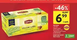 Intermarche Herbata Lipton Yellow Label Tea oferta