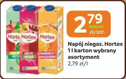 Gama Napój niegaz. Hortex oferta