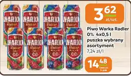 Gama Piwo Warka Radler 0% oferta