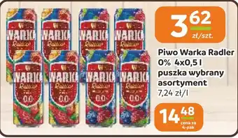 Gama Piwo Warka Radler 0% oferta