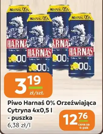 Gama Piwo Harnaś 0% Orzeźwiająca Cytryna oferta