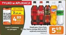 Gama Napój gaz. Coca Cola, Sprite, Fanta orange PET oferta