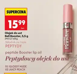 Biedronka Olejek do ust Bell Booster 01 Glossy Nude oferta
