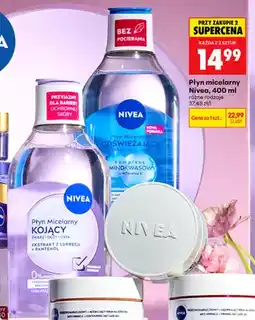 Biedronka Płyn micelarny Nivea Kojący oferta