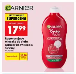 Biedronka Regenerujące mleczko do ciała Garnier Body Repair oferta