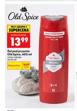 Biedronka Żel pod prysznic Old Spice Original oferta