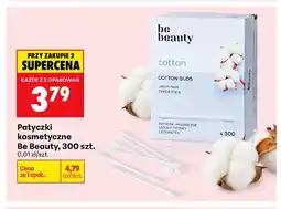 Biedronka Patyczki kosmetyczne Be Beauty oferta