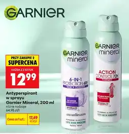Biedronka Antyperspirant w sprayu Garnier Mineral Action Control 72h Thermic oferta