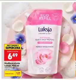 Biedronka Mydło w płynie Luksja Creamy & Soft Softening Rose & Milk Proteins oferta