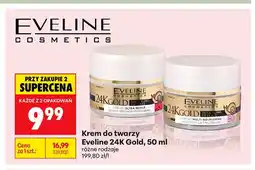 Biedronka Krem do twarzy Eveline 24K Gold 50+ oferta