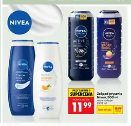 Biedronka Żel pod prysznic Nivea Creme Care oferta