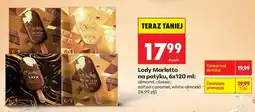 Biedronka Lody na patyku Crunch classic Marletto 6-pak oferta