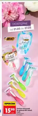 Biedronka Zestaw maszynek do golenia BiC Soleil Bella 3-pak oferta