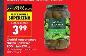 Ogórki konserwowe Nasza Spiżarnia