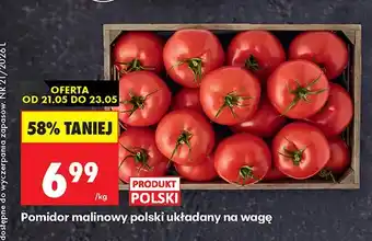 Pomidor malinowy polski układany