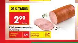 Biedronka Kiełbasa sarmacka oferta