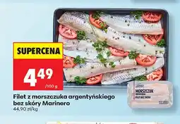 Biedronka Filet z morszczuka argentyńskiego bez skóry Marinero oferta