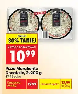 Biedronka Pizza Margherita Donatello 2-pak oferta