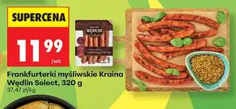 Biedronka Frankfurterki myśliwskie Kraina Wędlin Select oferta