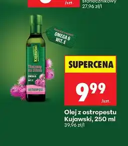 Biedronka Olej z ostropestu Kujawski oferta