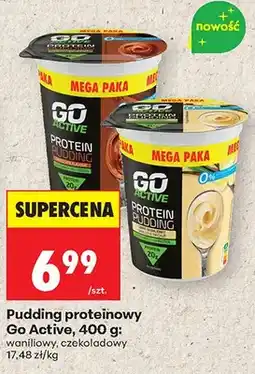 Biedronka Pudding proteinowy Go Active waniliowy oferta