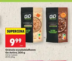 Biedronka Granola wysokobiałkowa Go Active oferta