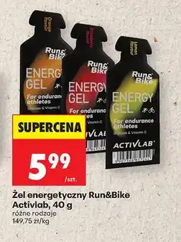 Biedronka Żel energetyczny Run&Bike Activlab Strawberry oferta