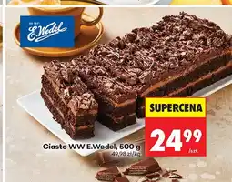 Biedronka Ciasto WW E.Wedel oferta