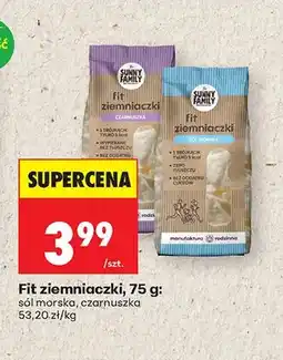 Biedronka Fit ziemniaczki sól morska Sunny Family oferta