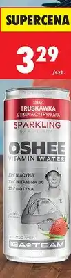 Biedronka Napój sparkling strawberry Oshee Vitamin Water oferta
