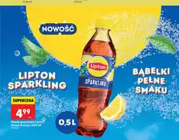 Biedronka Napój gazowany Lipton lemon & yuzu oferta