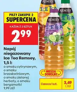Biedronka Napój niegazowany Ice Tea Remsey o smaku cytrynowym oferta