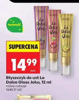Biedronka Błyszczyk do ust Joko La Dolce Gloss oferta