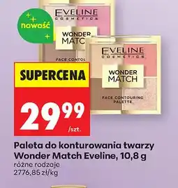 Biedronka Paleta do konturowania twarzy Eveline Wonder Match oferta