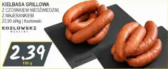 Kiełbasa grillowa kozłowski