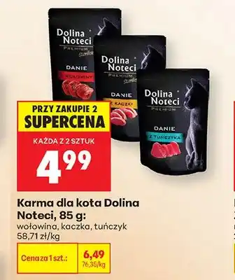 Biedronka Karma dla kota Dolina Noteci wołowina oferta