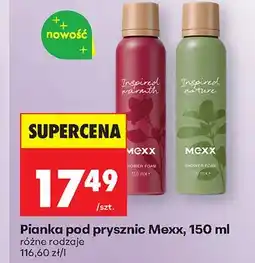 Biedronka Pianka pod prysznic Mexx oferta