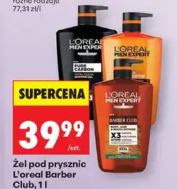 Biedronka Żel pod prysznic L'oreal Barber Club oferta