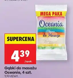 Biedronka Gąbki do masażu Oceania 4-pak oferta