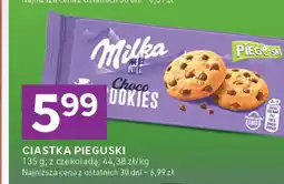 Stokrotka Ciastka Pieguski z czekoladą Milka oferta