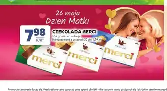 Stokrotka Czekolada Merci oferta