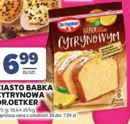 Stokrotka Ciasto Babka cytrynowa Dr.Oetker oferta