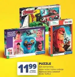 Stokrotka Puzzle Clementoni 104 elementy Avengers super kolor oferta