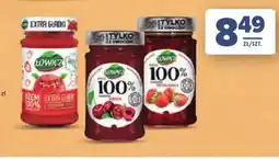 Stokrotka Dżem 100% owoców truskawkowy Łowicz oferta